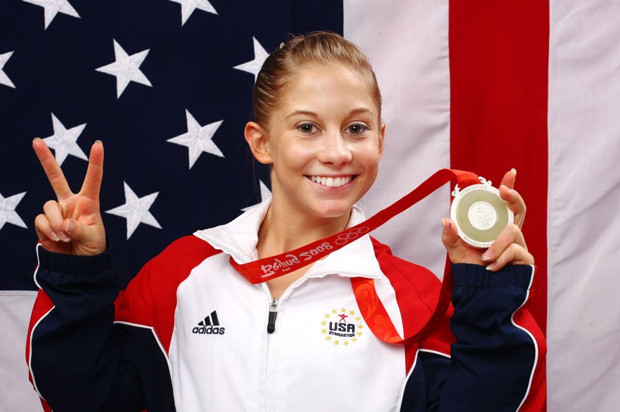 Shawn Johnson Then Olympic Athletes Now and Then Gallery