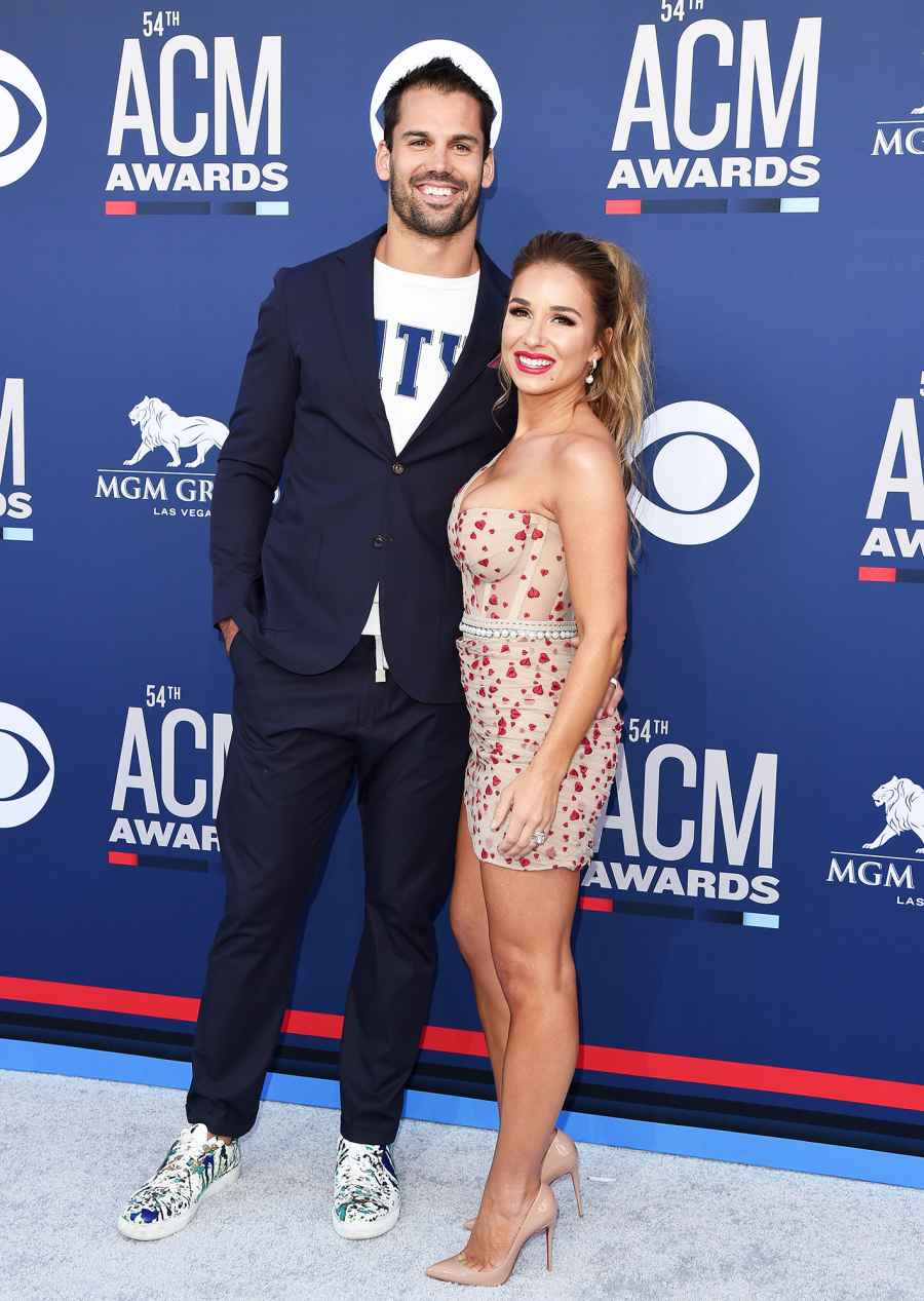 Eric Decker and Jessie James Decker Smoking Hot Couples Style at the ACMs