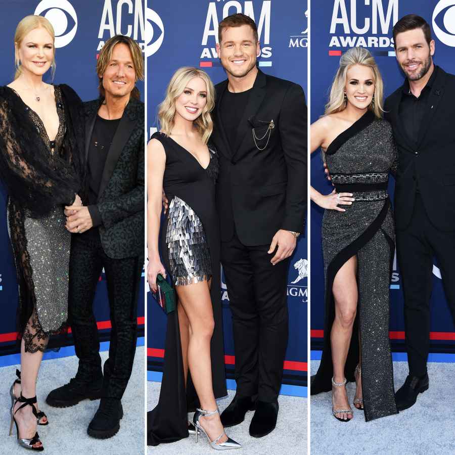Nicole Kidman, Keith Urban, Cassie Randolph, Colton Underwood, Carrie Underwood and Mike Fisher Smoking Hot Couples Style at the ACMs