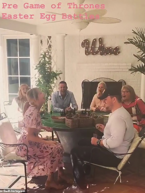 Taylor-Swift-Easter-family-2019