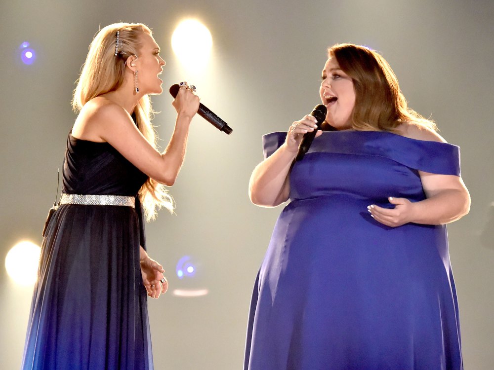 'This Is Us' Star Chrissy Metz Performs With Carrie Underwood at ACM Awards