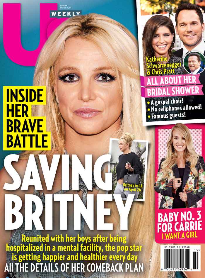 UW1919 Us Weekly Cover Britney Spears