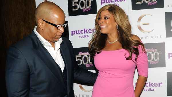 Wendy Williams and her Husband Kevin Hunter Pink Dress