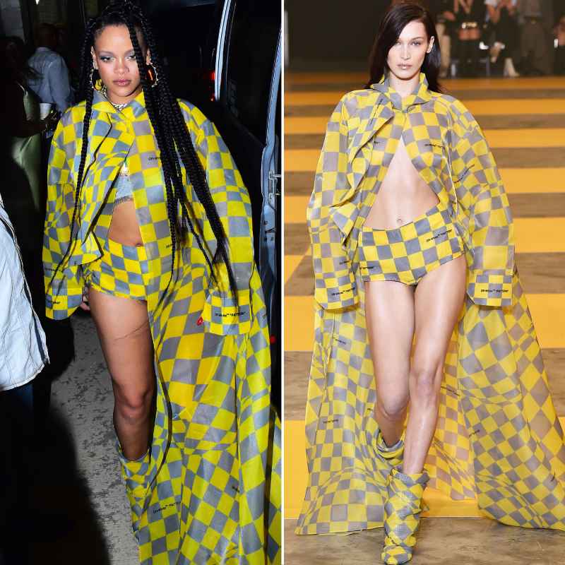 Who Wore It better Rihanna and Bell Hadid