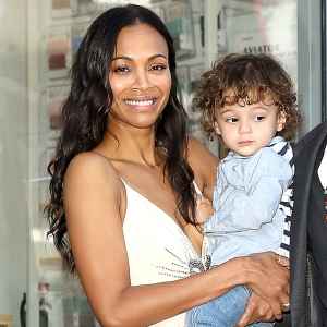 Why Zoe Saldana Loves ‘Complaining About’ Being a Mom to Sons Cy and Zen