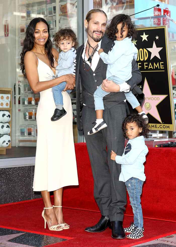 Why Zoe Saldana Loves ‘Complaining About’ Being a Mom to Sons Cy and Zen