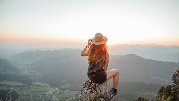 Woman Traveling