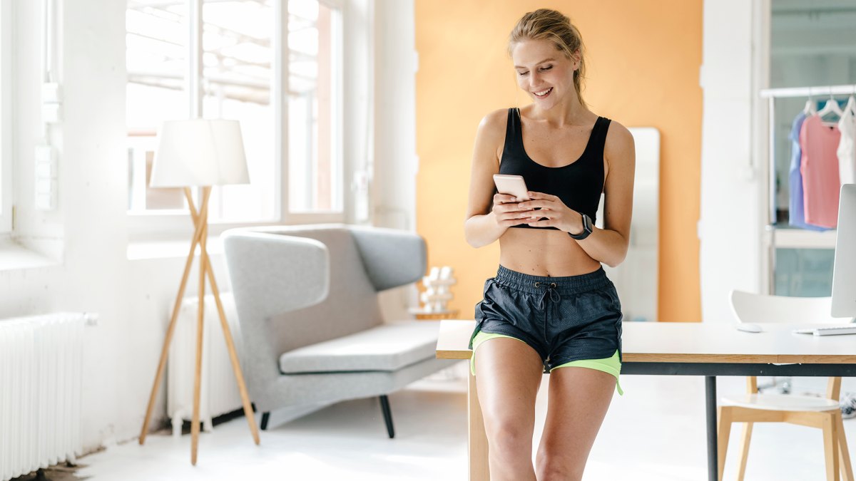 Woman in Shorts