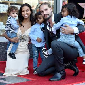 Zoe Saldana Keeps Home Gender-Neutral 3 Sons