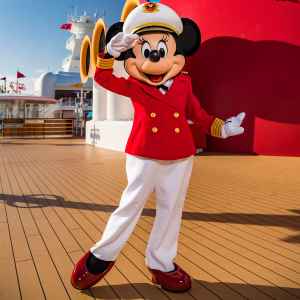 Captain Minnie Mouse pants