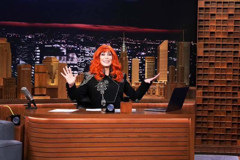 Cher Go Bold in Brightly Colored Wigs