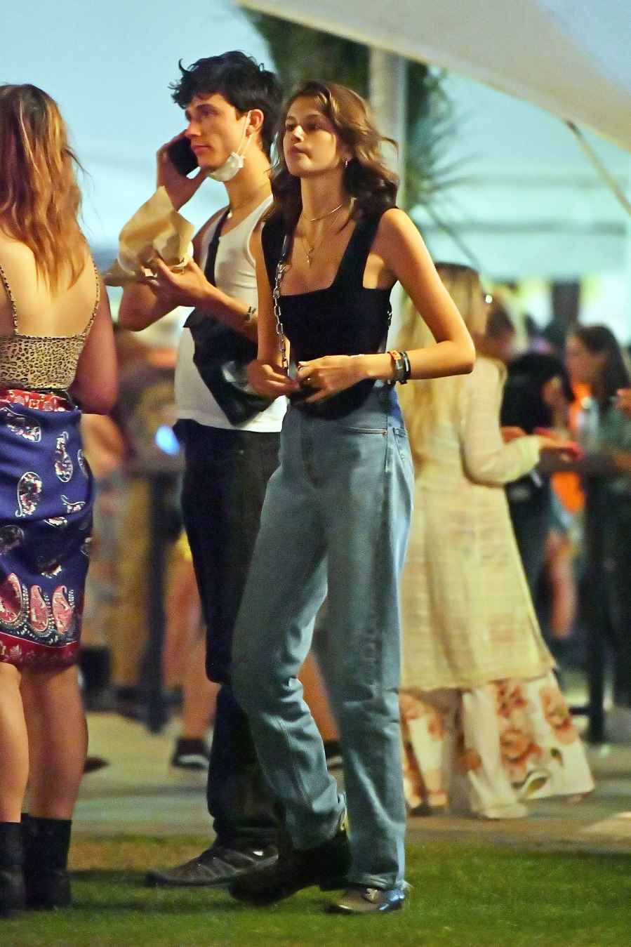 coachella fashion Kaia Gerber