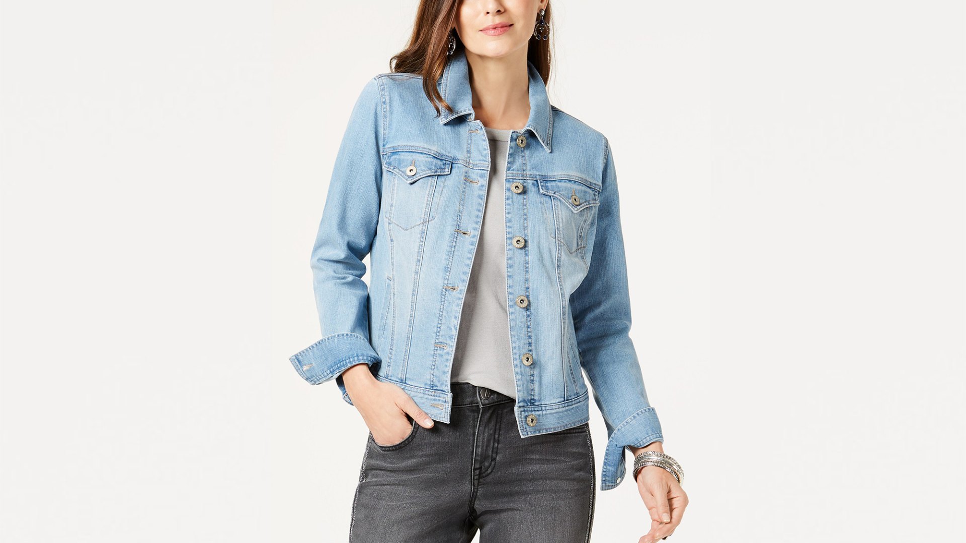 This Denim Jean Jacket Is Under $30 and Will Never Go Out of Style | Us ...