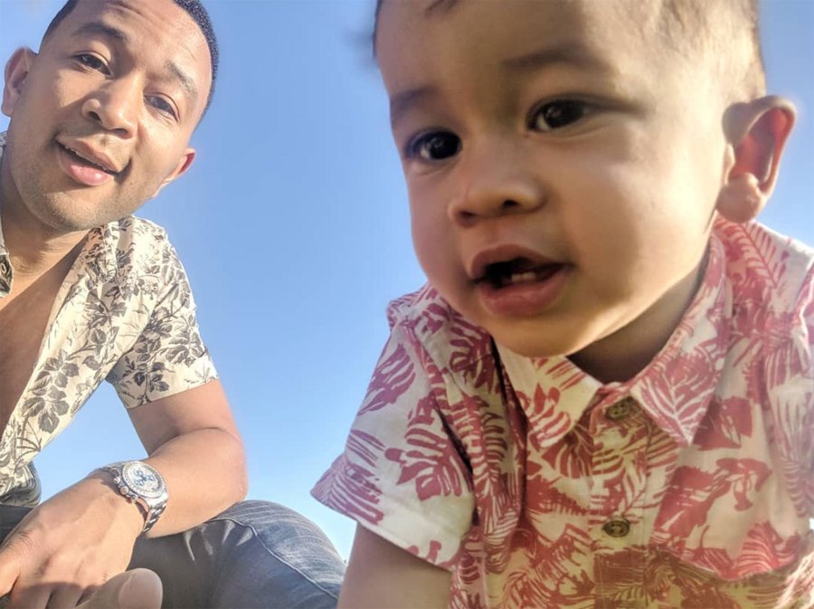 Chrissy Teigen and John Legend miles easter