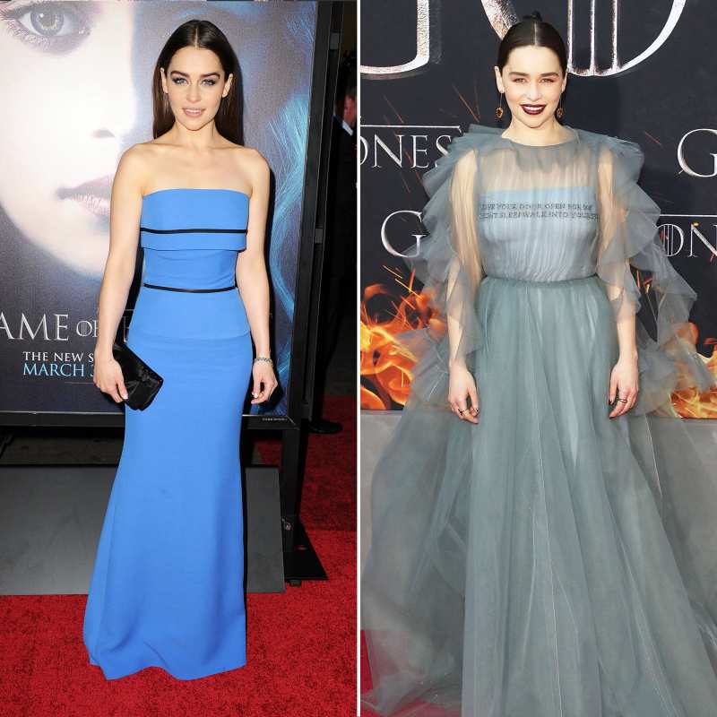Emilia Clarke ‘Game of Thrones’ Stars: From the First ‘GoT’ Red Carpet Premiere to the Last