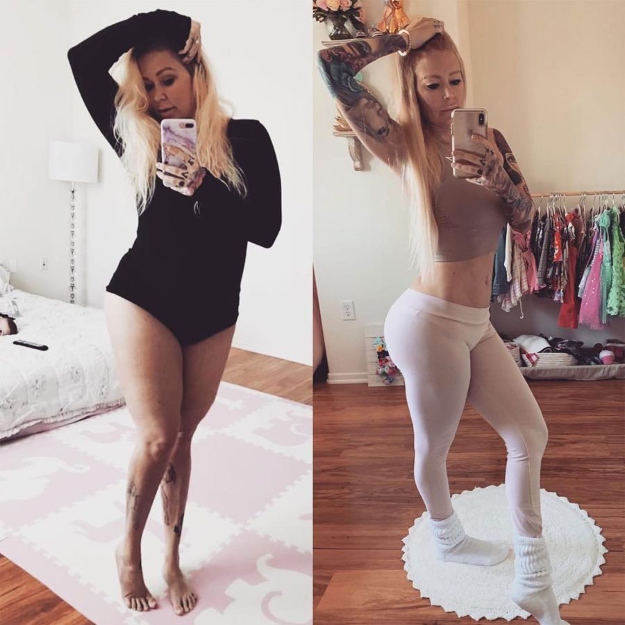 Jenna Jameson weight loss gained weight