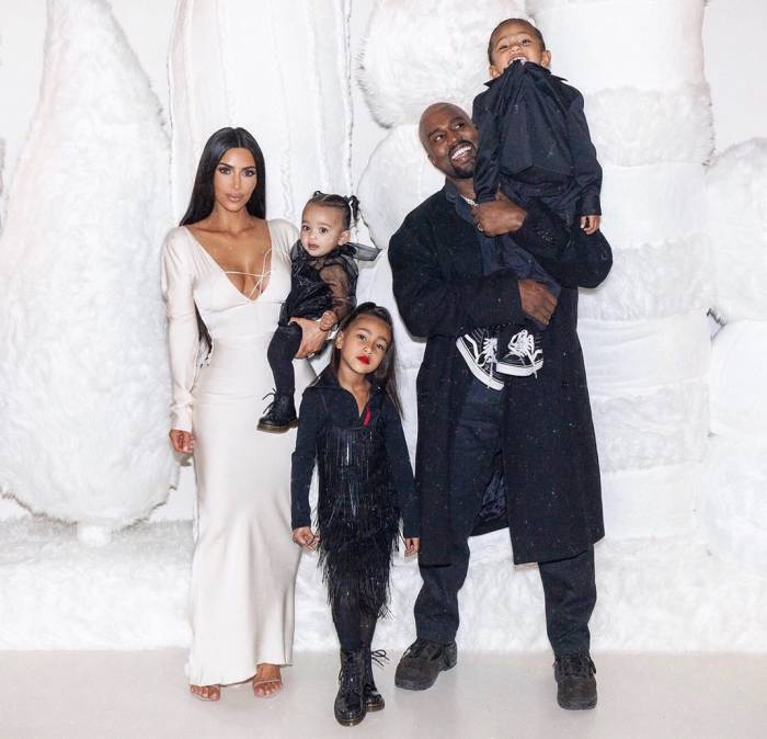 kim-kardashian-kanye-west-and-family