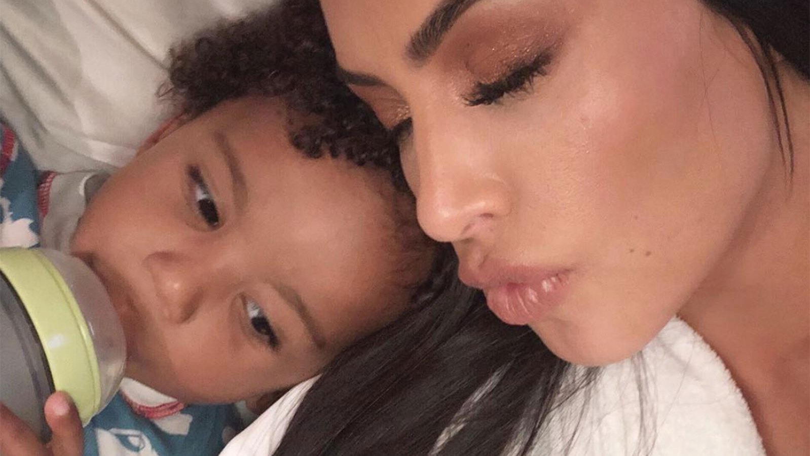 Kim Kardashian Reveals Her Son Saint, 3, Is ‘Overprotective’ of Her Revealing Outfit Choices: ‘Mom! Cover!’