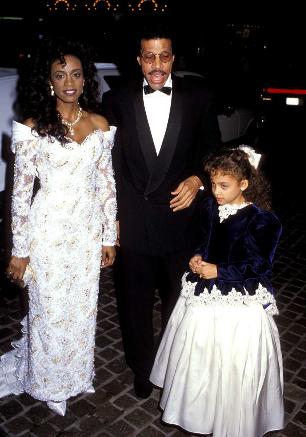 Brenda Harvey Richie, Lionel Richie, and Nicole Richie