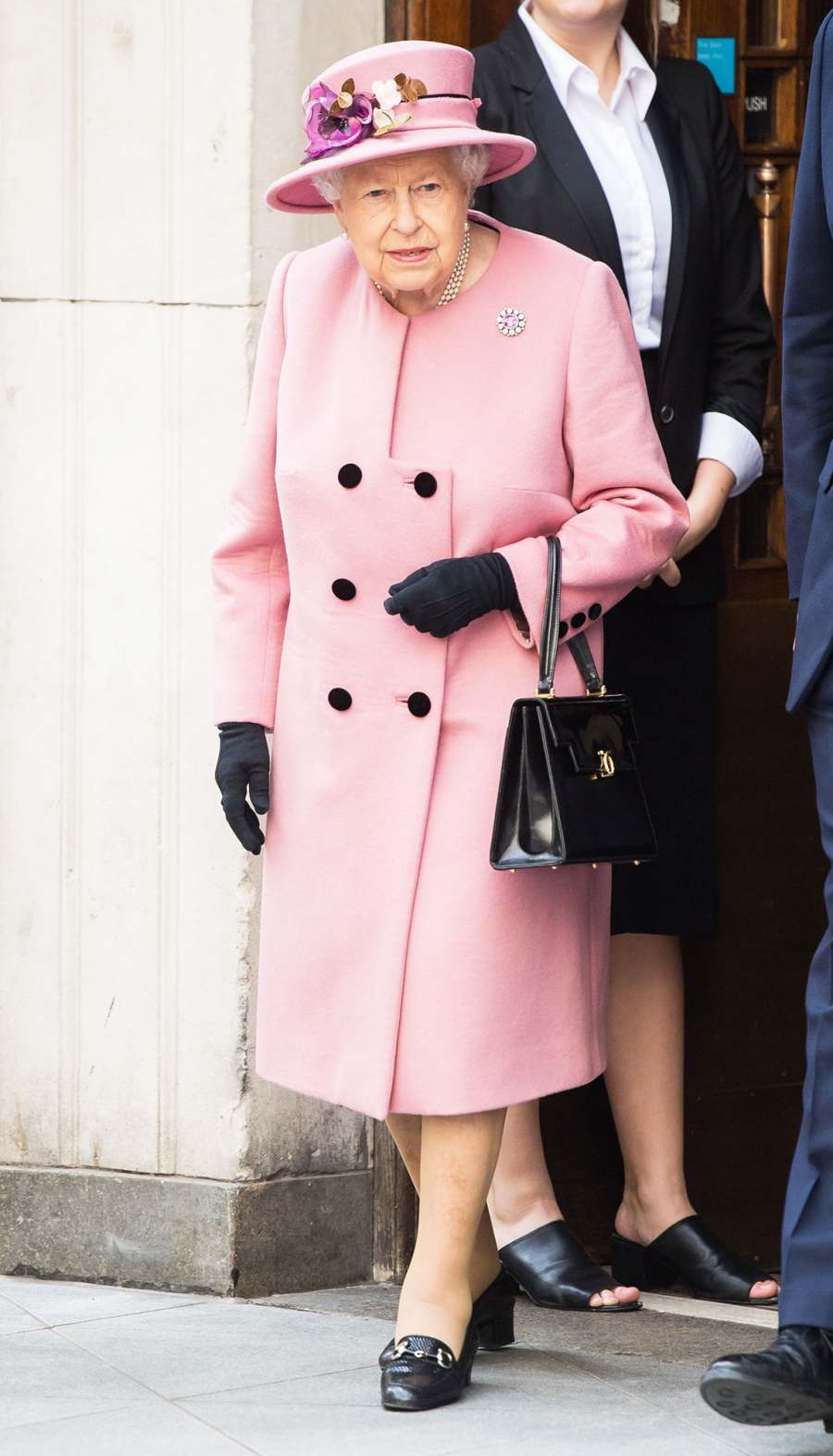 Queen Elizabeth II King's College London Celebrated Her 93rd Birthday in a Fun, Colorful Outfit