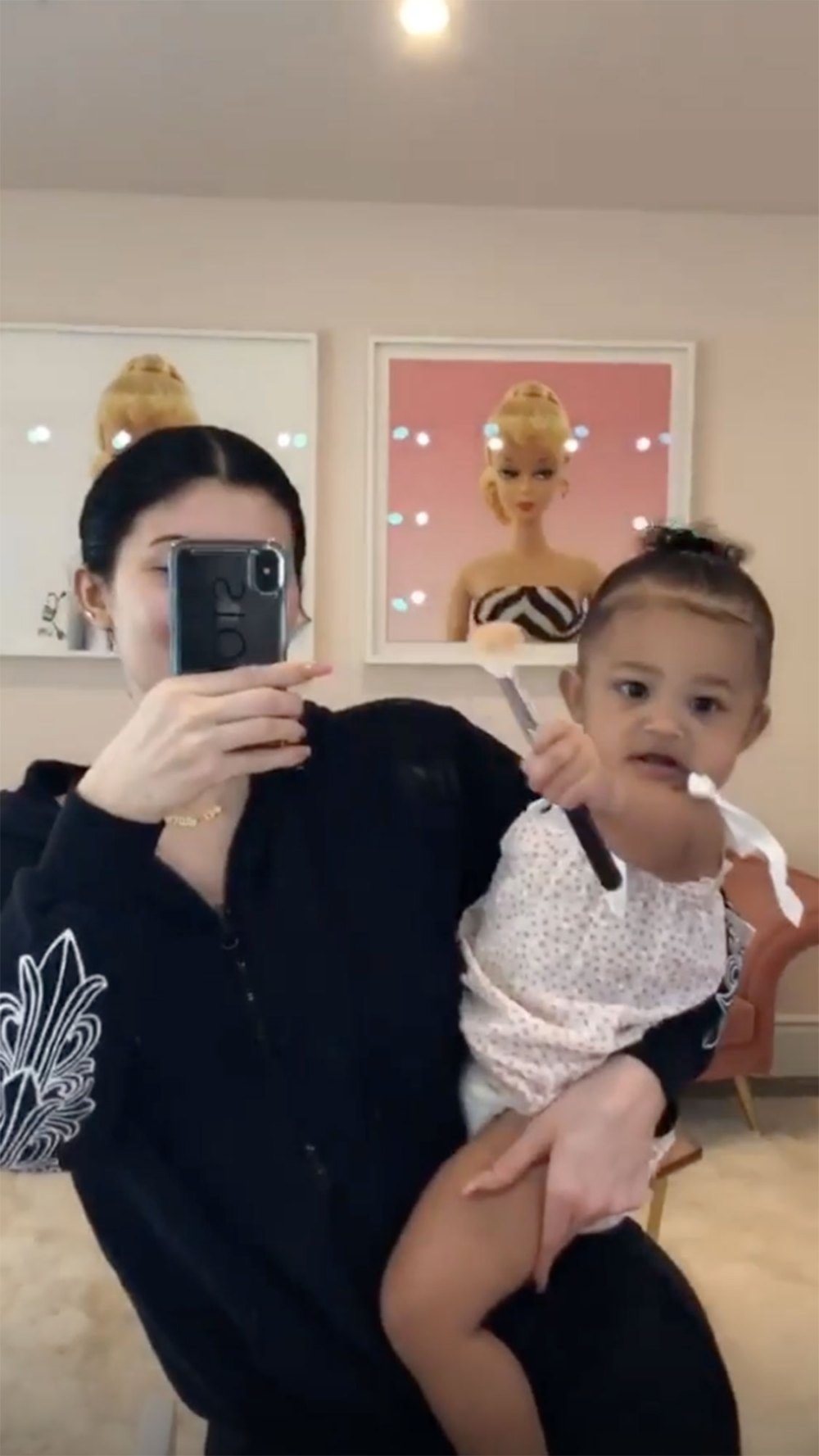 Kylie Jenner Posted an Instagram Story of Stormi Webster Proving Like Mother, Like Daughter