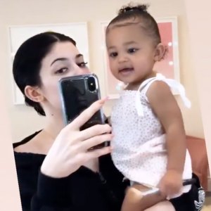 Kylie Jenner Posted an Instagram Story of Stormi Webster Proving Like Mother, Like Daughter