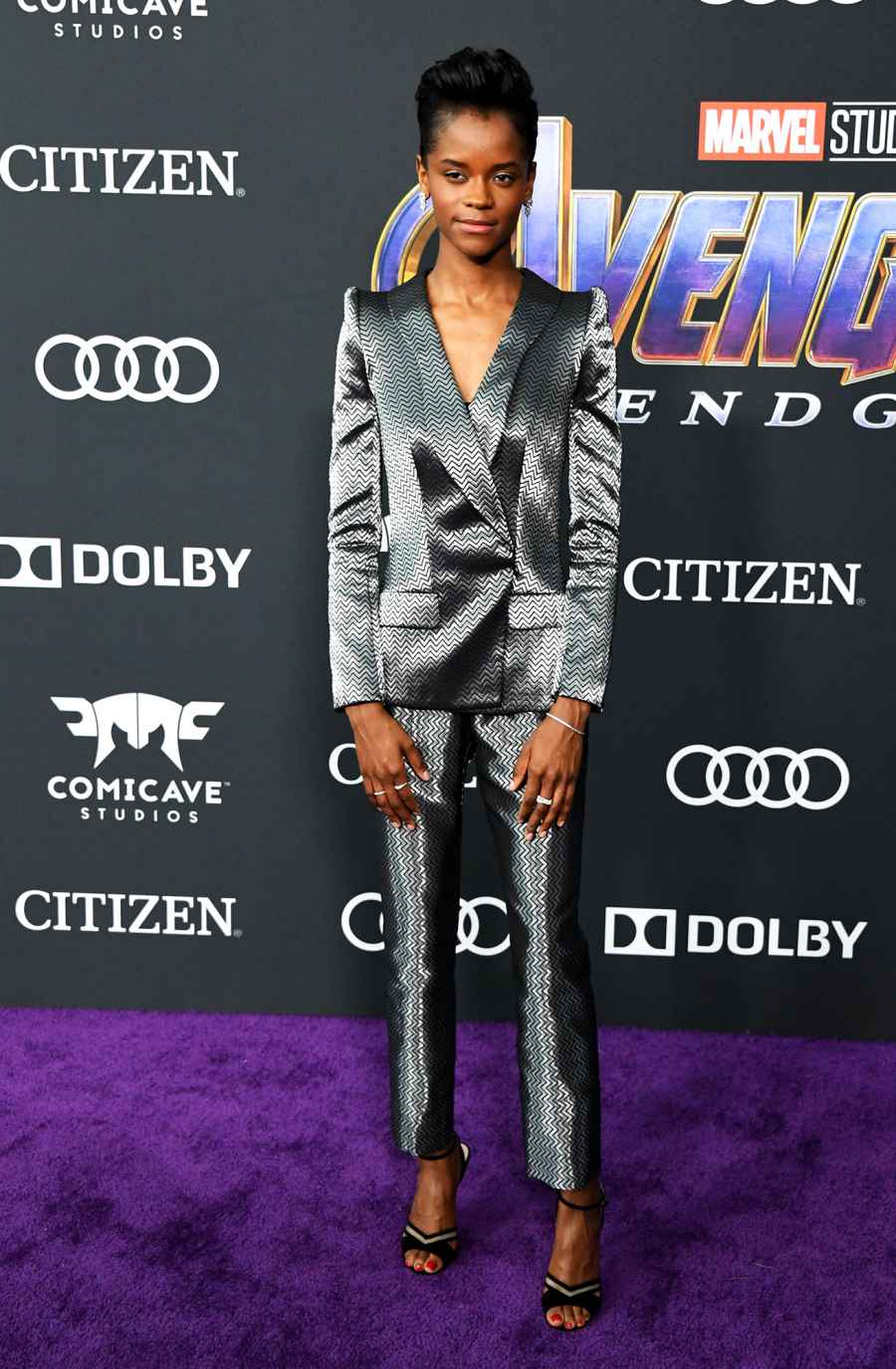 Letitia Wright Avengers Premiere