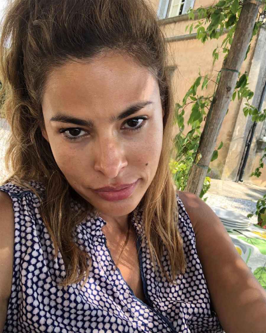 Eva Mendes Shows Off Her Freckles in Rare Selfie