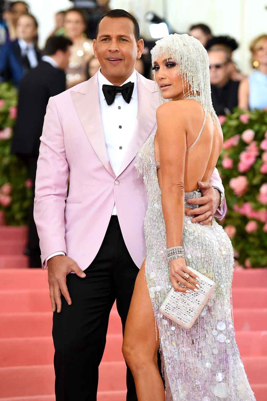 Alex Rodriguez and Jennifer Lopez Pink Carpet Met Gala 2019