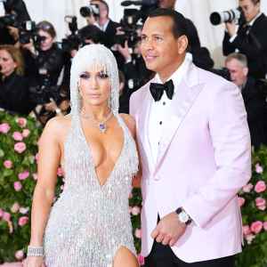 Alex Rodriguez and Jennifer Lopez Pink Carpet Met Gala 2019