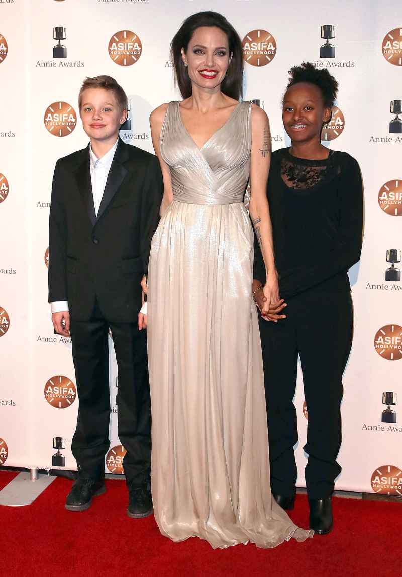 Shiloh Nouvel Jolie-Pitt and Zahara Marley Jolie-Pitt Angelina Jolie Motherhood Quotes
