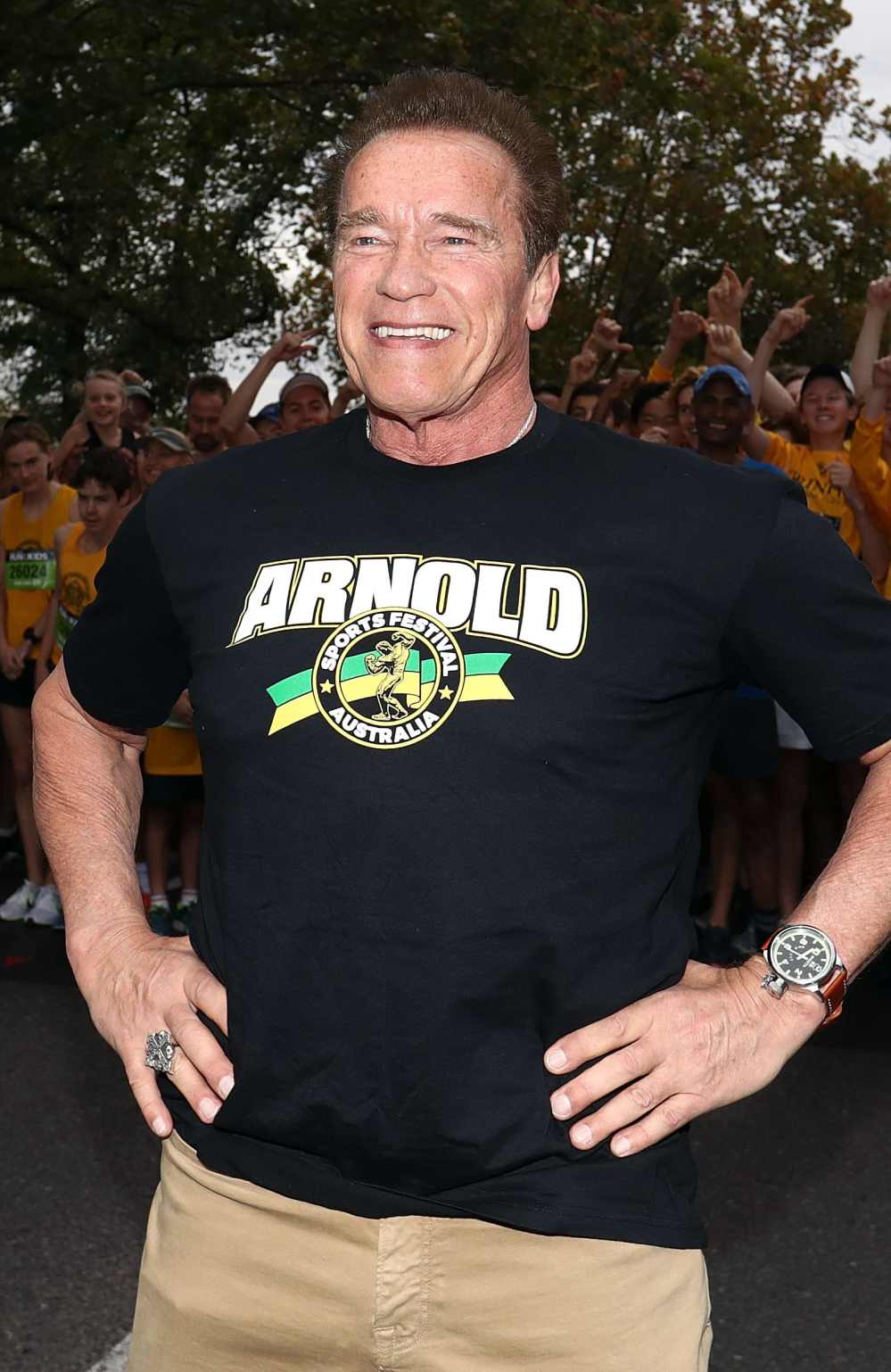 Arnold Schwarzenegger Acts Like Real-Life Terminator, Barely Flinches During Surprise Attack