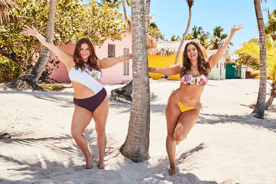 Ashley Graham and Sister Swimsuit