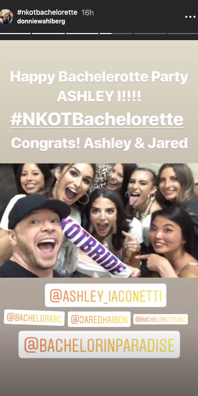 Ashley Ianconetti Celebrates Bachelorette Party at New Kids on the Block Concert