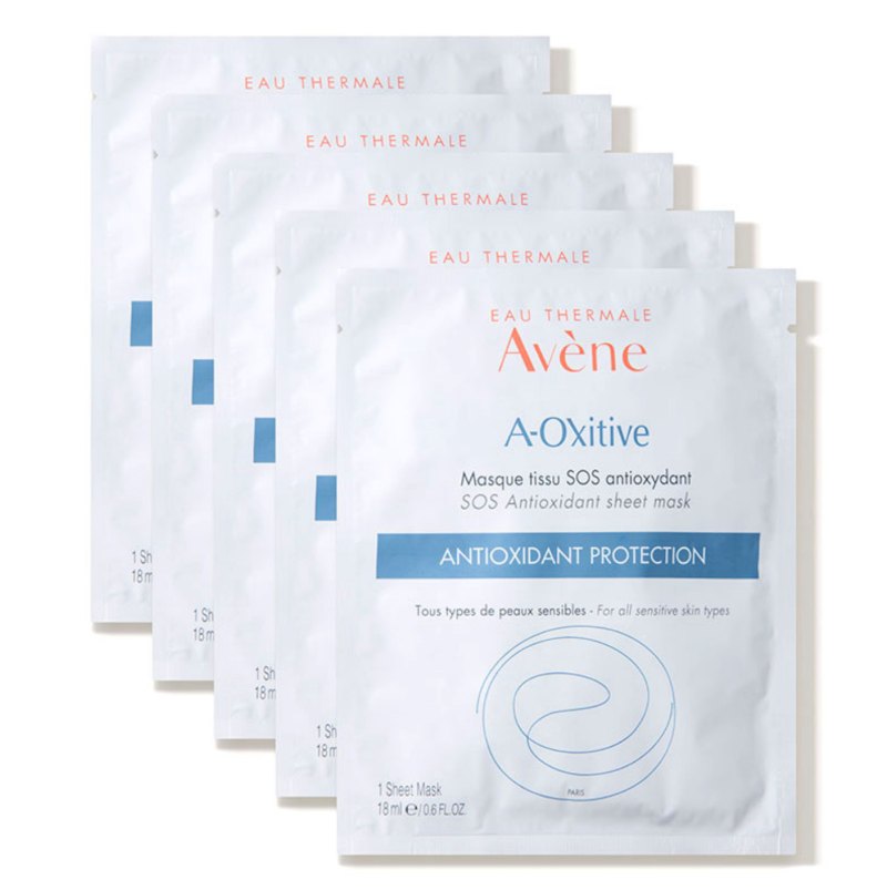 Avène A-OXitive SOS Antioxidant Protection Sheet Mask Best New Products