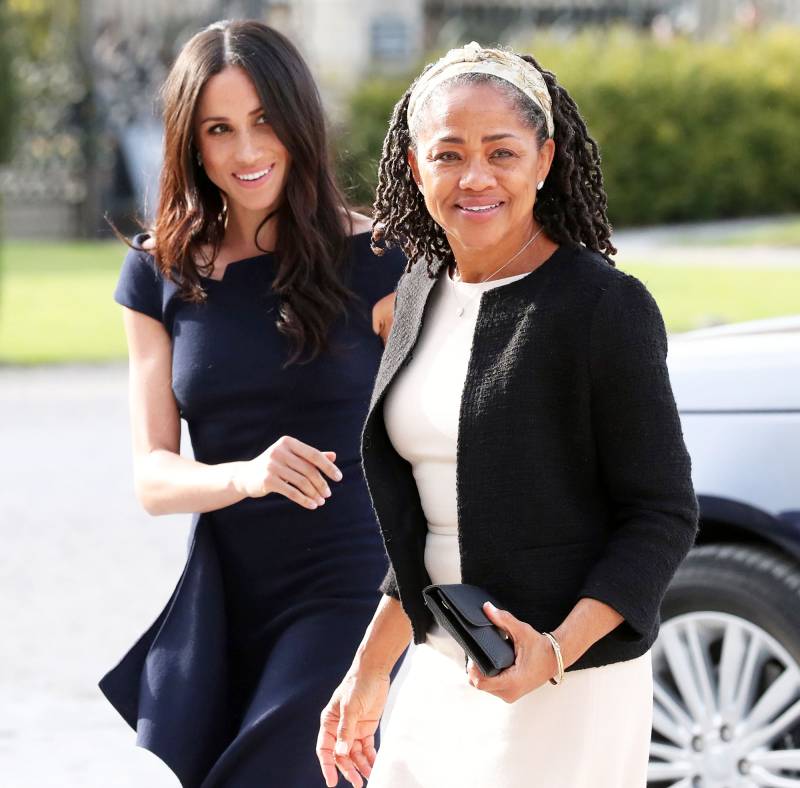Baby Sussex Archie Meets Doria Ragland