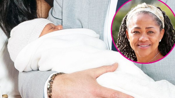 Baby Sussex Archie Meets Doria Ragland
