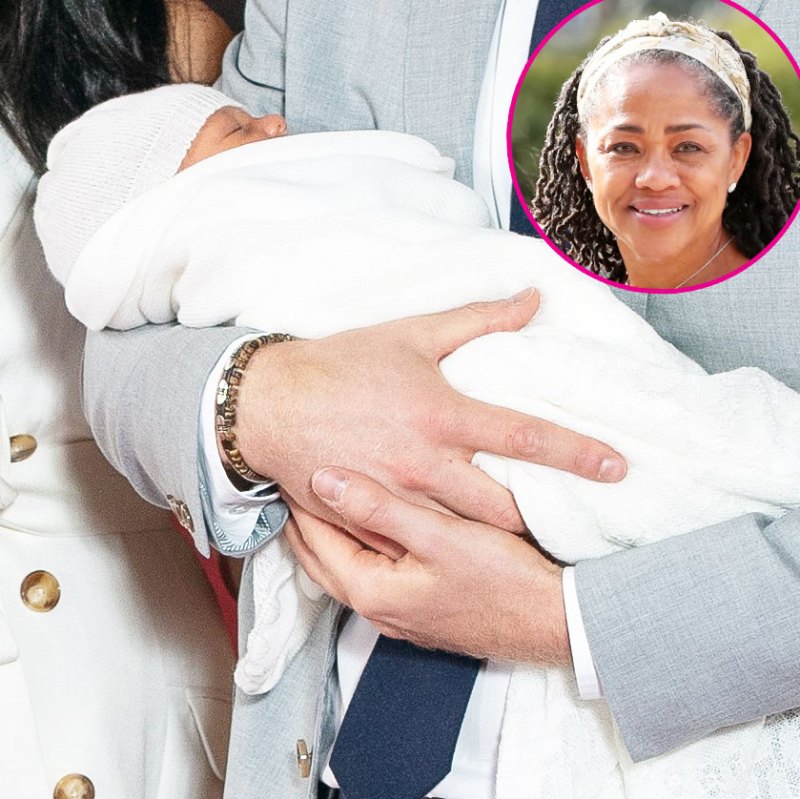 Baby Sussex Archie Meets Doria Ragland