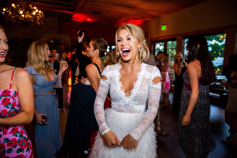 'Bachelor in Paradise' Alums Krystal Nielson and Chris Randone Look More in Love Than Ever at Lavish Engagement Party