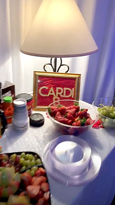 Cardi B's Mother's Day Feast