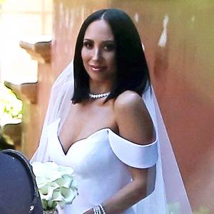 Cheryl Burke Romona Keveza Wedding Dress