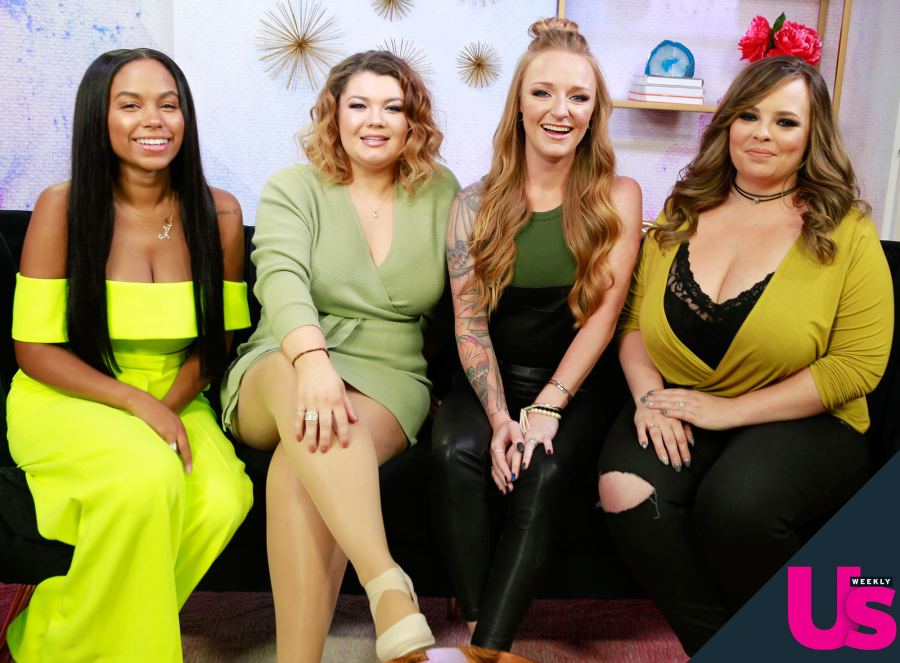 Teen Mom OG 10 Years Cheyenne Floyd, Amber Portwood, Maci Bookout and Catelynn Lowell