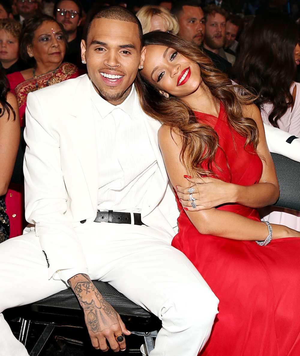 Chris Brown Ex Girlfriend Rihanna Queen Lingerie