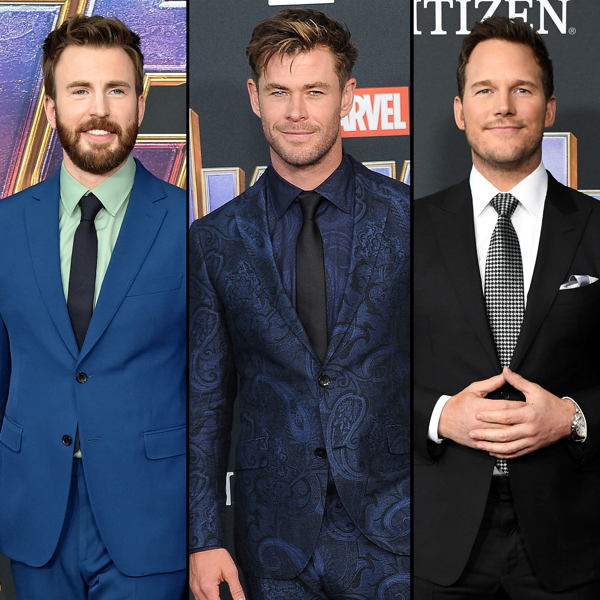 Chris Evans Calls Avengers Chris Hemsworth Chris Pratt Losers