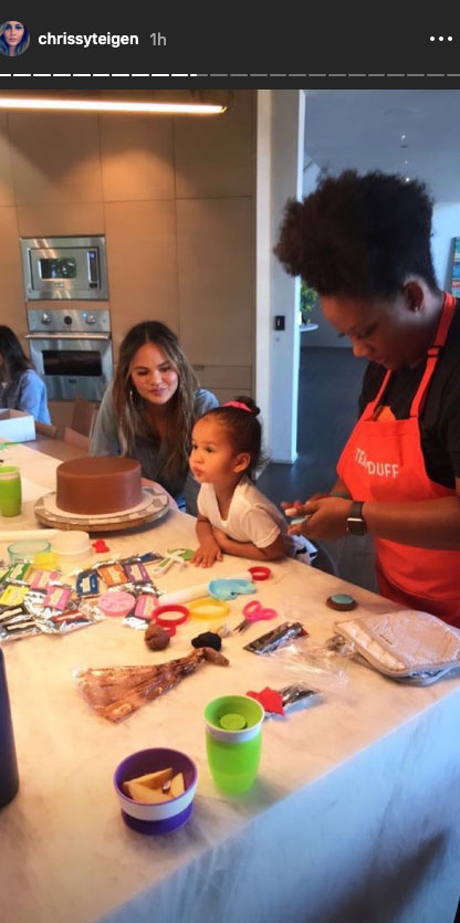 Chrissy Teigen Throws a Bear-Themed 1st Birthday Party for Son Miles