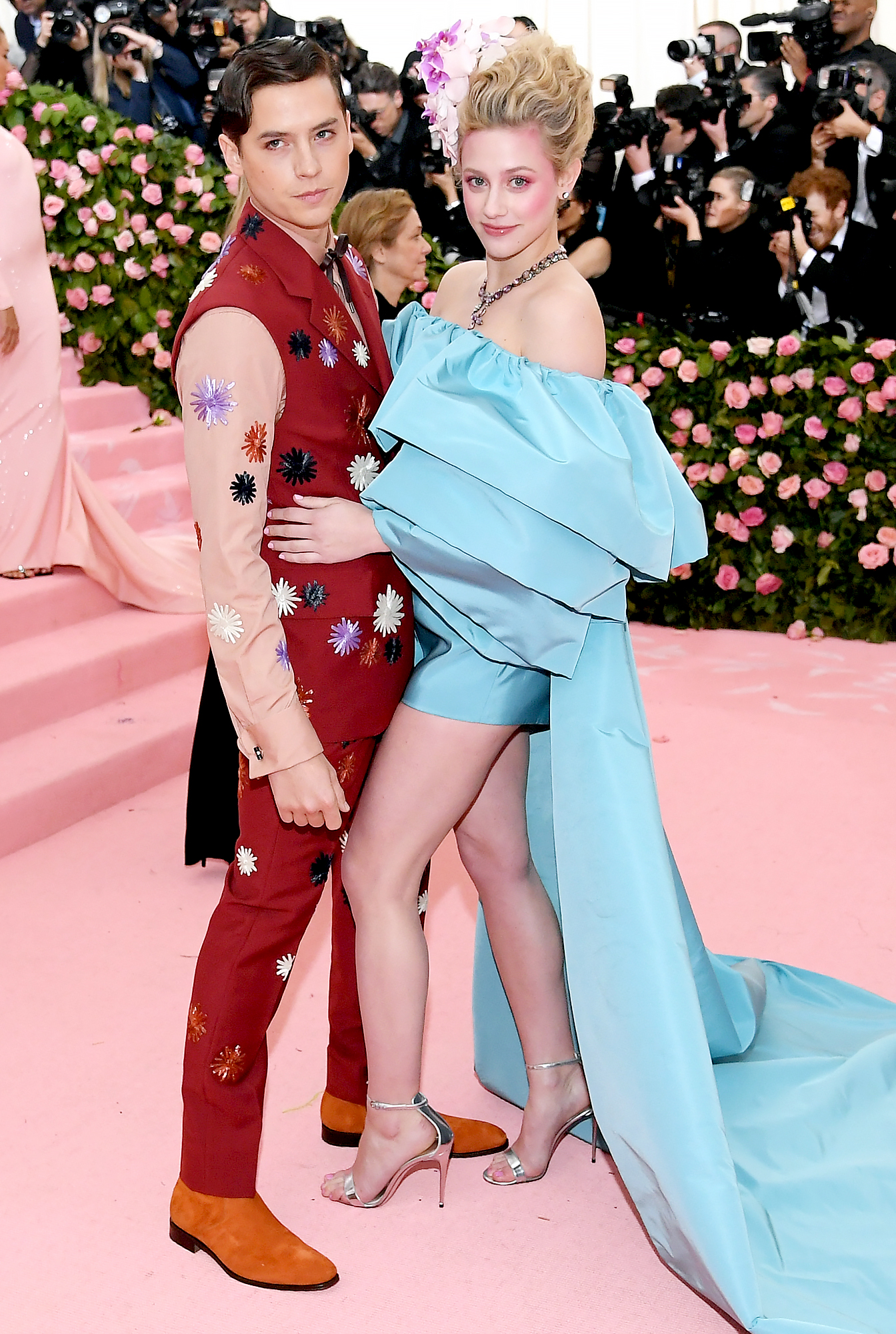 Cole-Sprouse-and-Lily-Reinhart-Met-Gala-2019