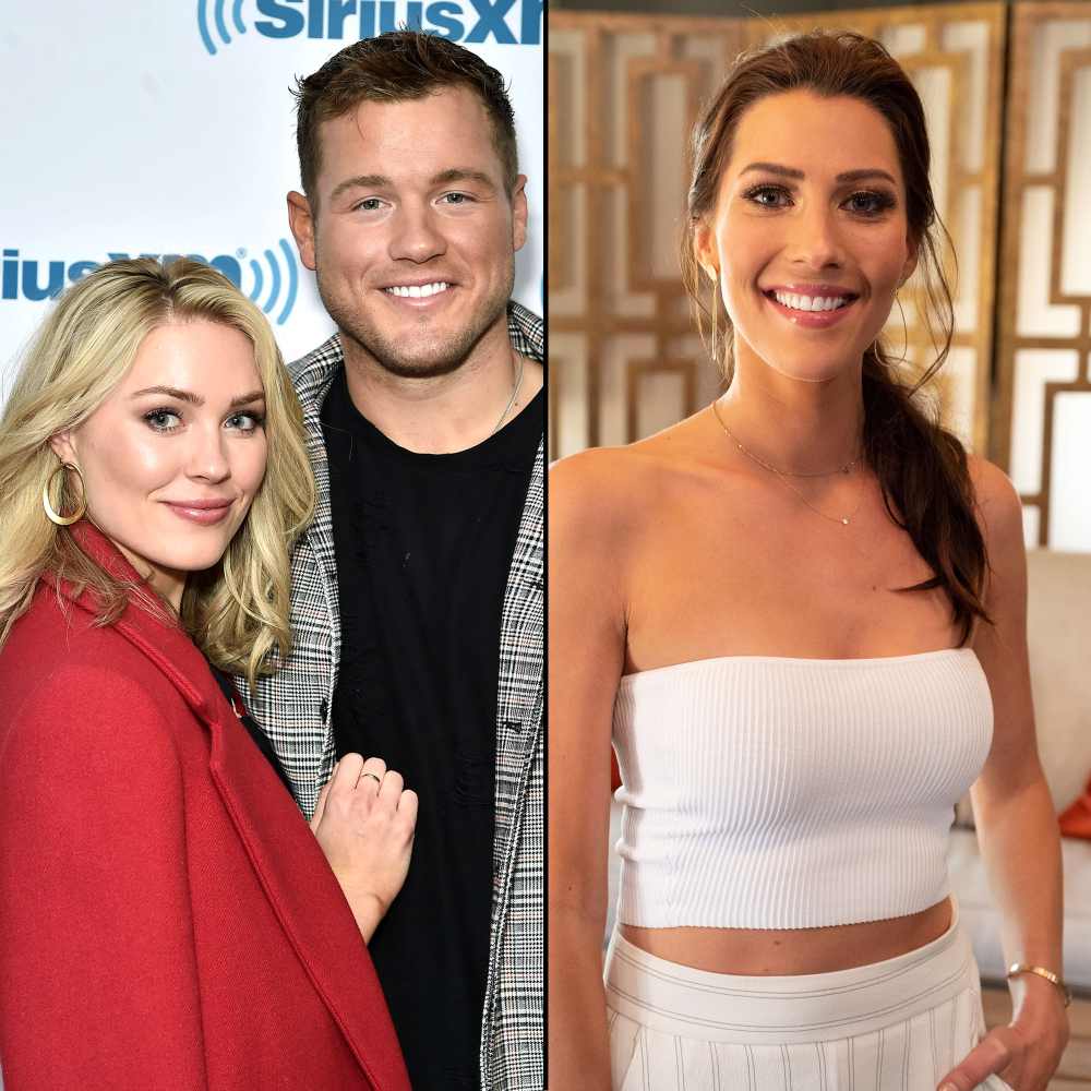 Colton Underwood and Cassie Randolph and Becca Kufrin Friends