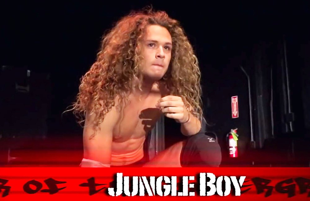 David Arquette Jungle Boy Luke Perry Son Tribute Wrestling Match