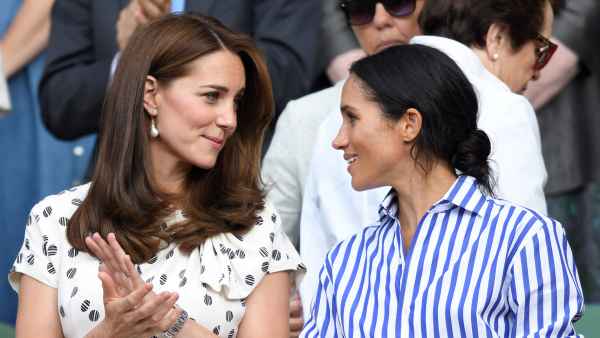 Duchess Meghan Duchess Kate Bonding Over Motherhood