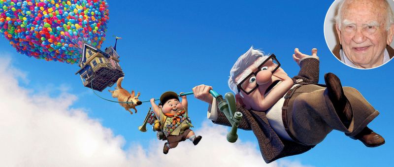 Ed Asner Up Disney and Pixar Characters